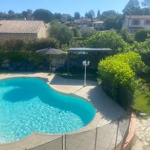 Appartamento Climatisé Avec Piscine Et Jardin, Villeneuve-Loubet